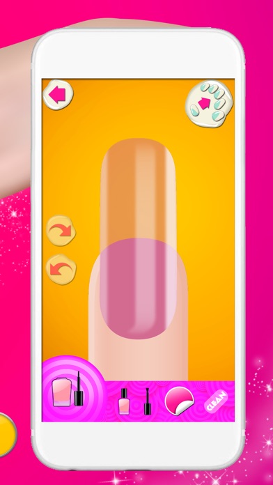 Manicure in Stylish Salon – Design Nail Polish on Your Own for Fancy Nails in Girl Makeover Booth 1.0 IOS -