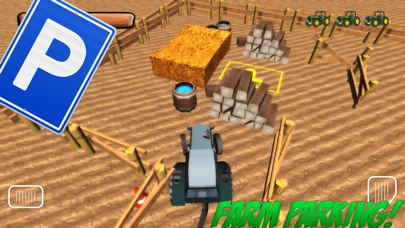 Screenshot #1 pour 3D agriculture Tracteur école Parking pilote Simulator
