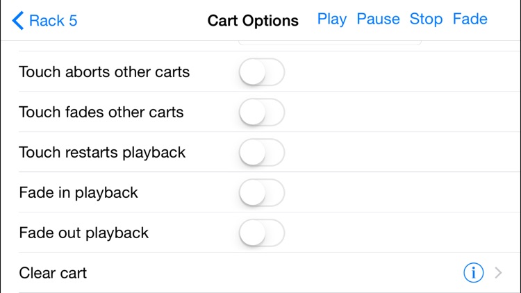 Sound Byte Cart Machine App