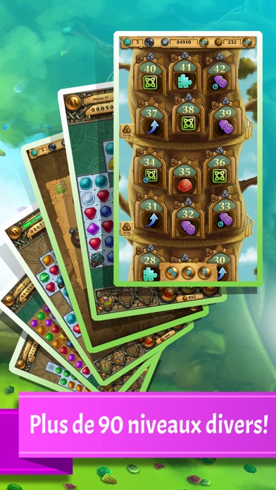 Screenshot #2 pour Jewel Tree: Match It puzzle