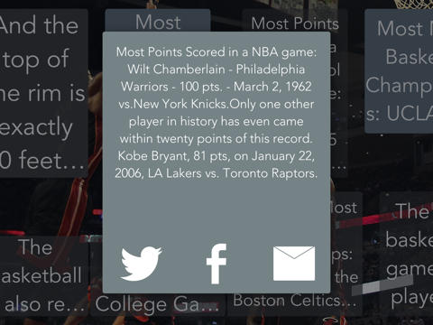 Screenshot #6 pour Basketball - Get your facts right!