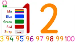 123 numbers flashcards for preschool kids iphone screenshot 3
