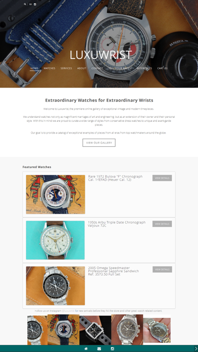 Screenshot #1 pour Luxuwrist Vintage Watches
