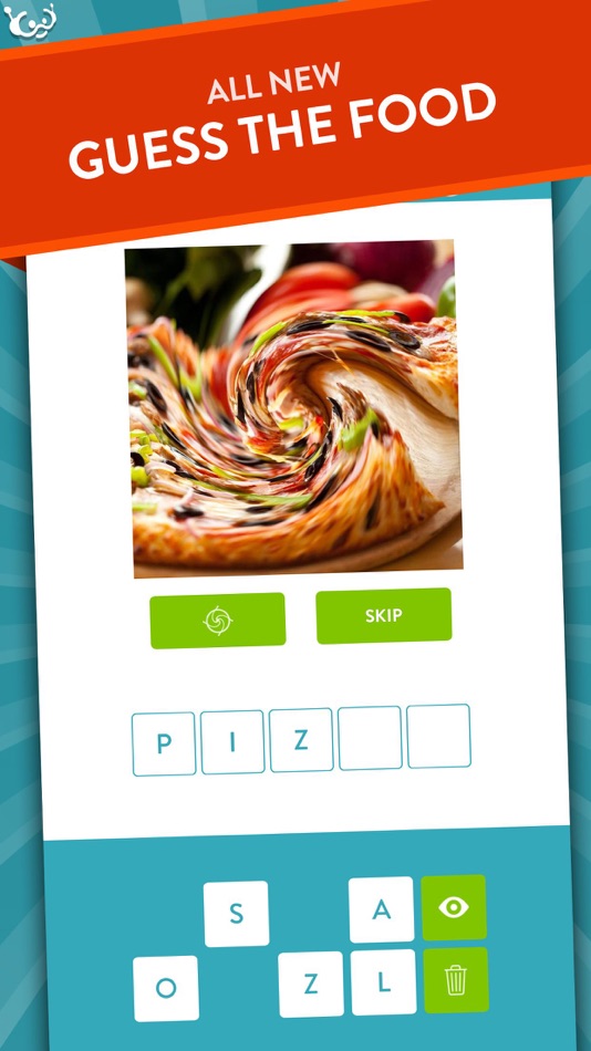 #1. Swoosh! Guess The Food Quiz Game With a Twist - New Free Word Game by Wubu (iOS) 由: PuzzleStar Limited