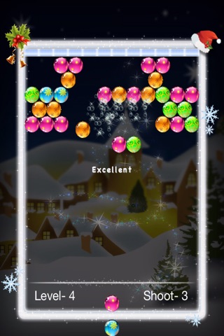 Christmas Bubble Shooter : Pop the bubble and play with addiction screenshot 4