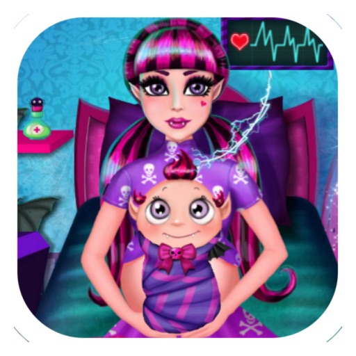 Draculaura Version:Draculaura Baby Birth iOS App