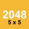 2048 5x5 Edition - Number puzzle game with Classic and Time Survival mode