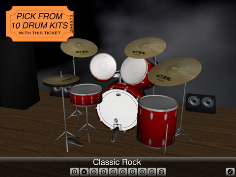 Screenshot #5 pour Spotlight Drums ~ The drum set formerly known as 3D Drum Kit