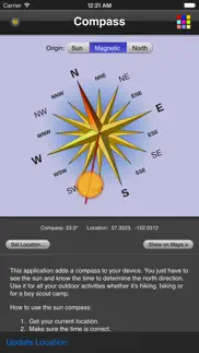 compass iphone capturas de pantalla 1