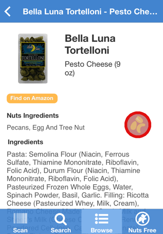 Nut-Free Food screenshot 2