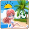 Western Shopaholic Beach Models Dress Up Game