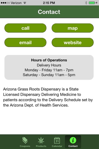 Arizona Grass Roots Dispensary screenshot 2