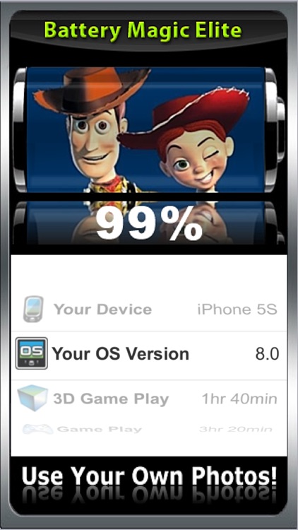 Battery : Battery Power Battery Charge Battery Life Battery Saver - The All in 1 Battery App Battery Magic Elite!