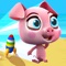 Mega Racing Pig: Piggy Pet Runner - Mini Race Game for Kids
