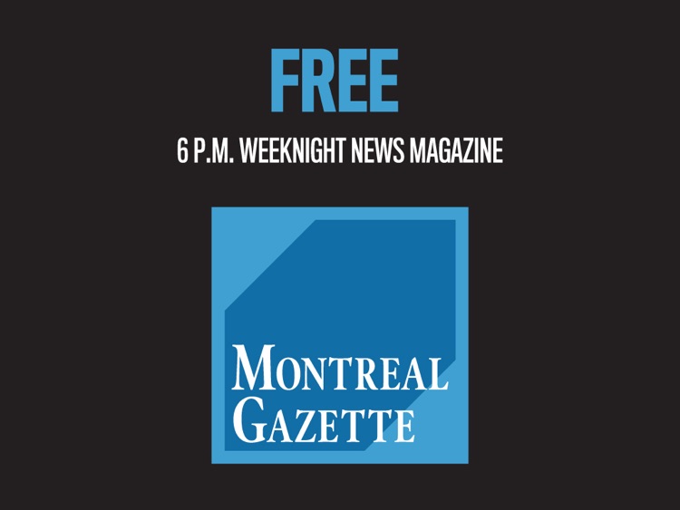 Montreal Gazette for iPad