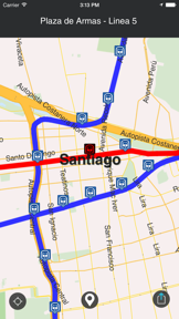Santiago de Chile 2 - Mapas Offline screenshot