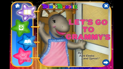 How to cancel & delete Dino-Buddies – Let’s Go To Grammy’s Interactive eBook App (English) from iphone & ipad 1
