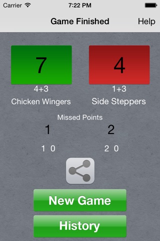 Touch Footy Score Keeper Lite screenshot 3