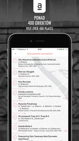 Game screenshot Archimapa - przewodnik po warszawskiej architekturze //  Archimap - mobile guide to the architecture of Warsaw apk