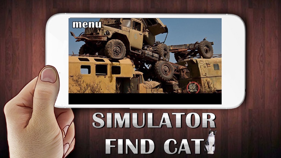 #3. Simulator Find Cat (iOS) 由: Denis Ivanov