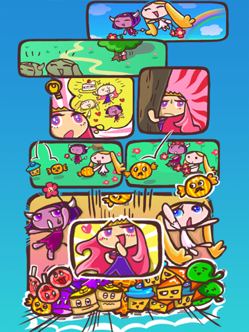 アンちゃんとお菓子の女王 ～簡単パズルゲーム～のおすすめ画像1