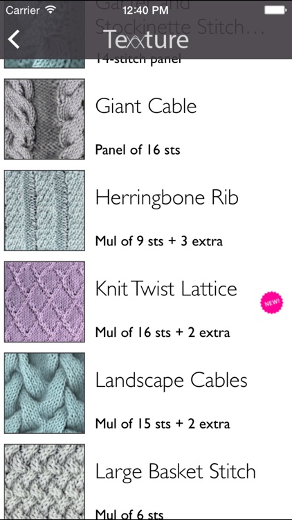 knit Texxture: A Knitter's Stitch Dictionary