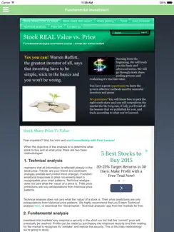 Stocks Investment course FREE iPad image 2