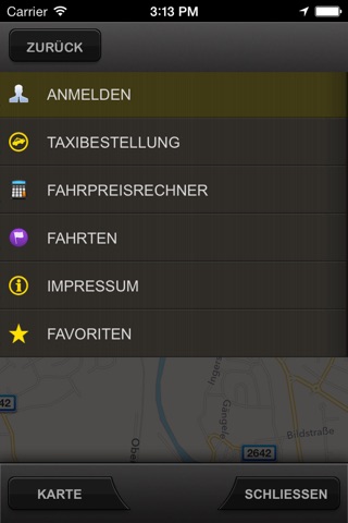 Taxi-Hatlanek Crailsheim screenshot 2
