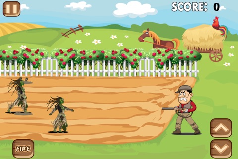 Angry Dead Plants Monster Battle FREE - Fast Target Zombie Warrior screenshot 2