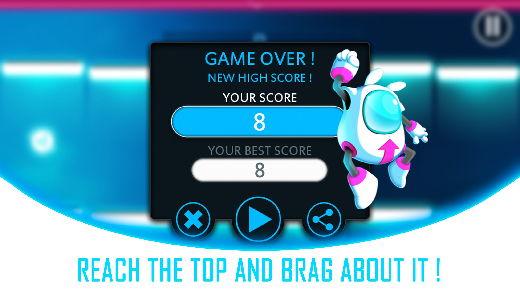 Electricity - A game of dashes and high scores