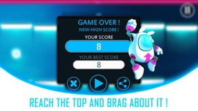 Electricity - A game of dashes and high scores screenshot