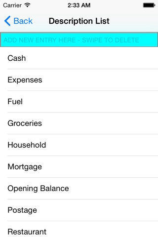 Cash Minder screenshot 3