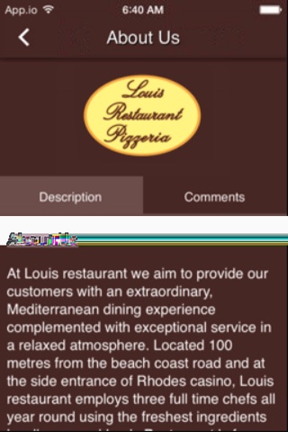 Louis Restaurant screenshot 2