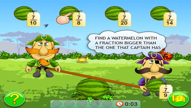 Fractions. Smart Pirates