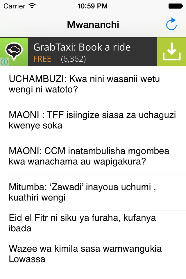 Mwananchi screenshot 2