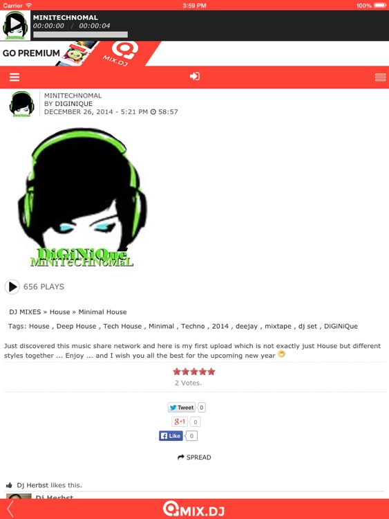 Minimal Party HD by mix.dj screenshot-3