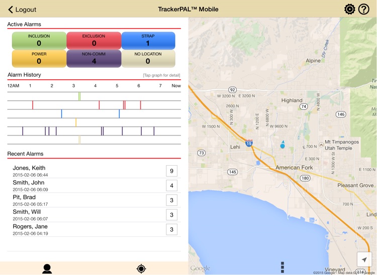TrackerPAL™ Mobile for iPad