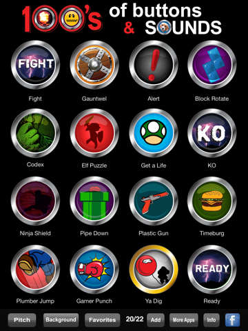 Screenshot #4 pour 100's of Buttons & Sounds Pro