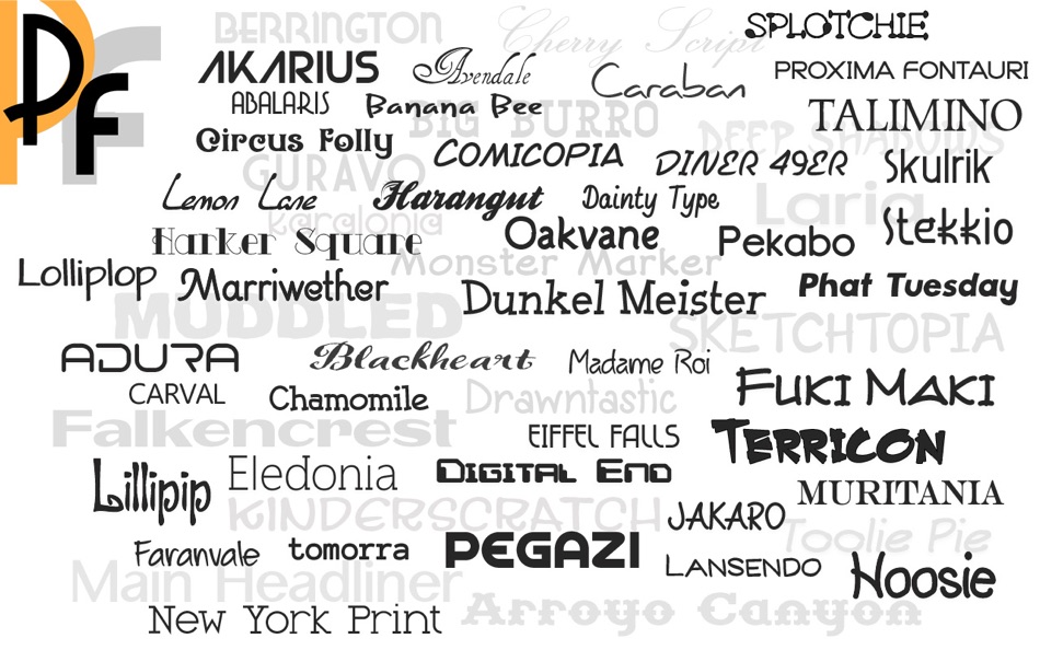 Premium Fonts - Commercial Use OpenType Fonts - 7.0 - (macOS)