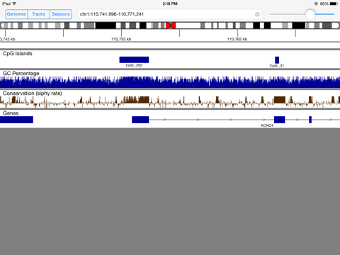 Screenshot #6 pour Integrative Genomics Viewer (IGV) for iPad
