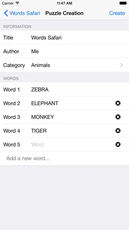 Game screenshot Words Safari apk