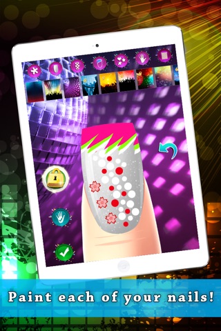 Girls Party Nail Salon Dress Up Free 2015 screenshot 4