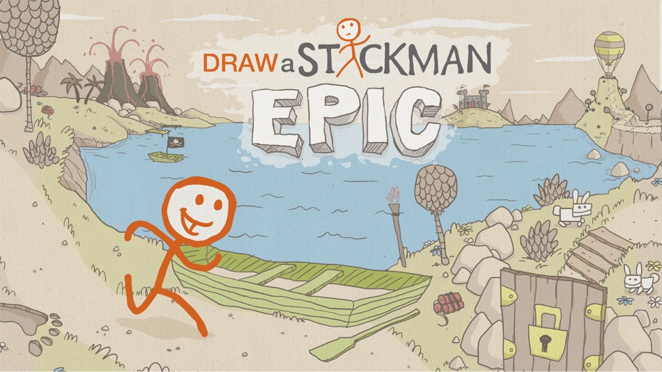 #1. Draw a Stickman: EPIC (iOS) 由: Hitcents.com, Inc.