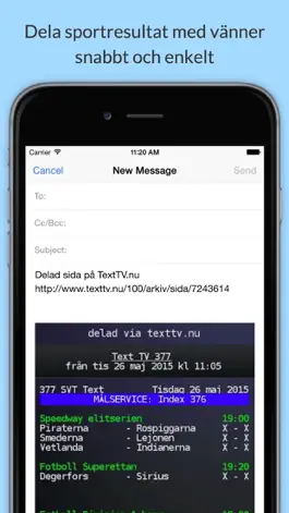 Game screenshot SVT Text TV från TextTV.nu apk
