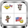 Proudly American Emoticons Keyboard,Draw, Translate, Swipe gestures, Type, Text On Photo