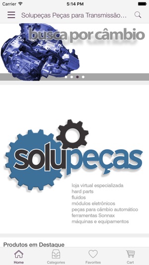 Solupeças loja virtual