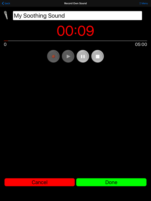 Baby Soother appy-now iPad screenshot 4 - Utilities app