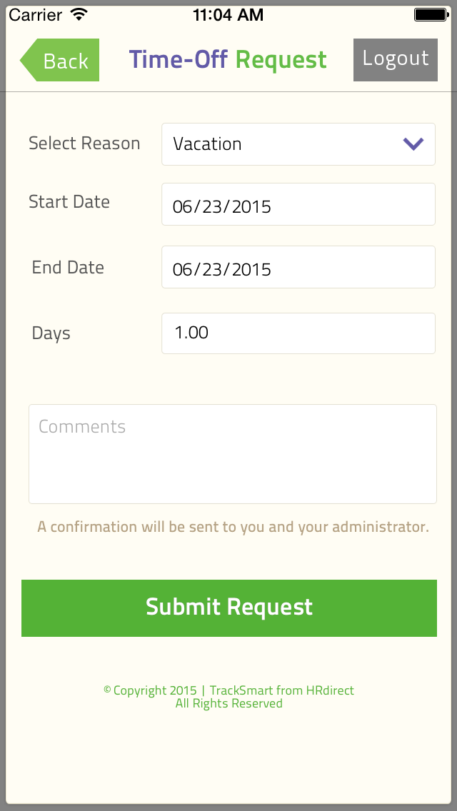 TrackSmart Attendance screenshot 5