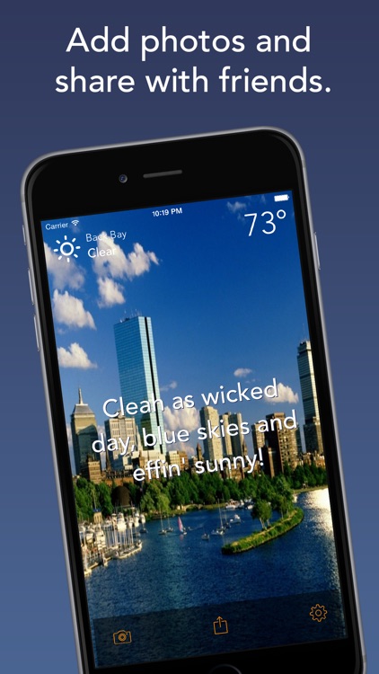 Wicked Weathah - Authentic Boston Weather & Effing Funny Conditions