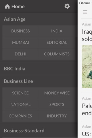 Newspapers IN - The Most Important Newspapers in India screenshot 2